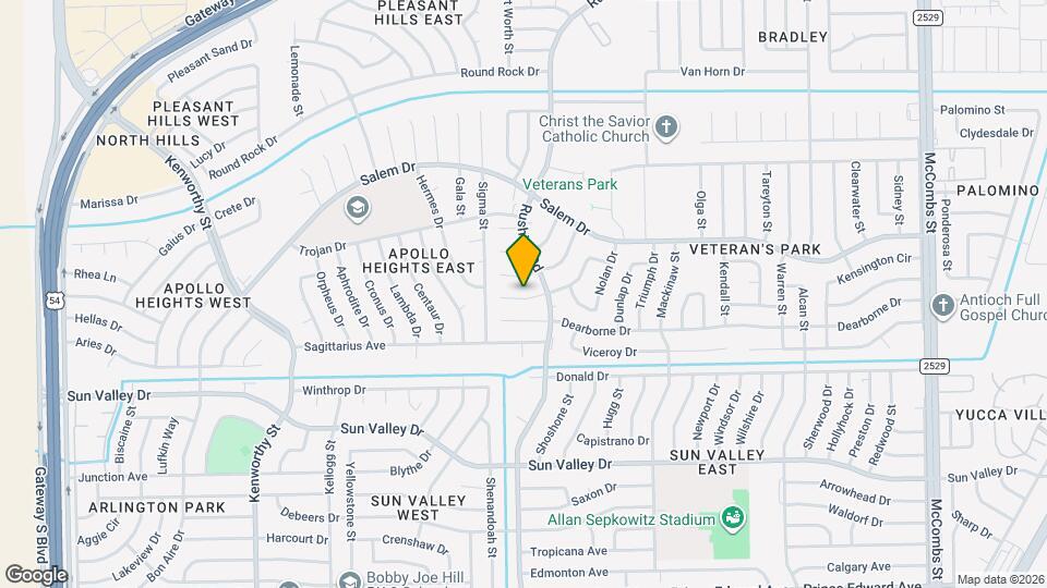5017 McCormick Ln Map and Location Details