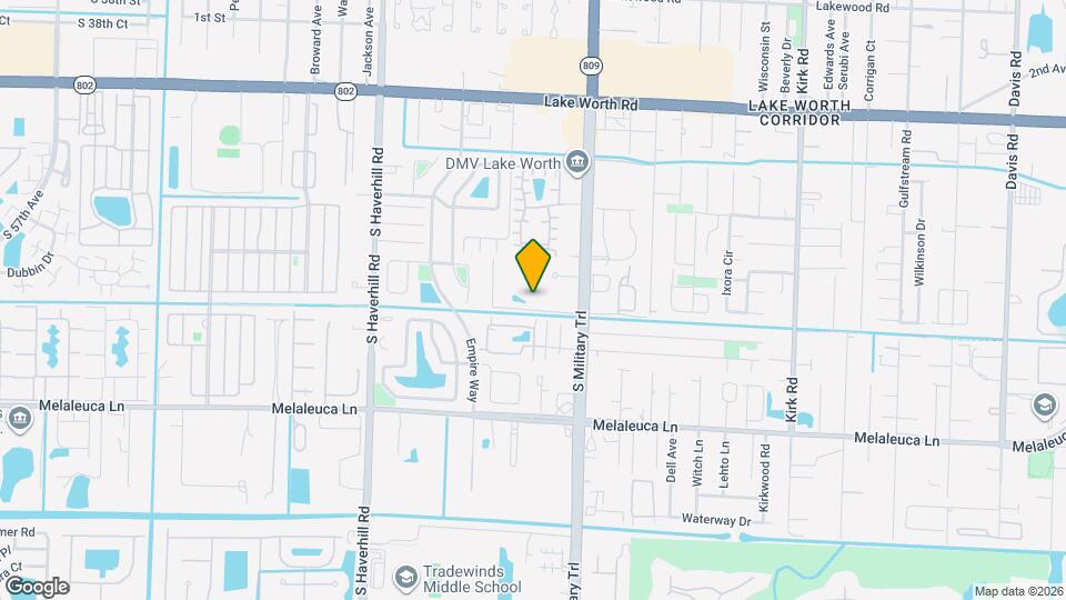 4308 Forest Ln Map and Location Details