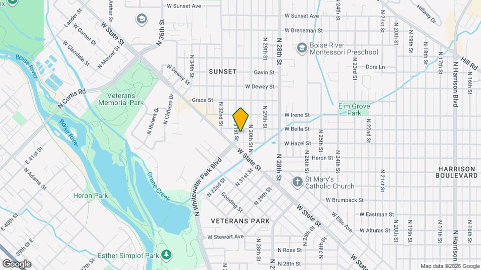 1614 N 31st St Map and Location Details