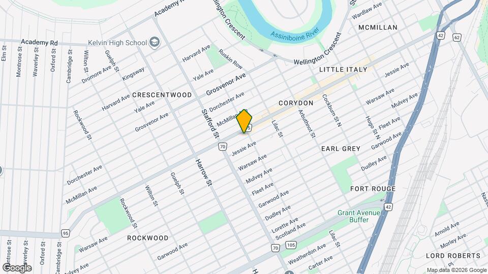 Lady Wentworth Map and Location Details