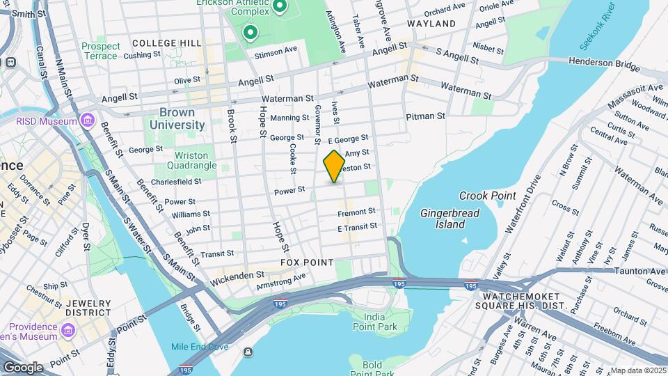 207 Power St Map and Location Details