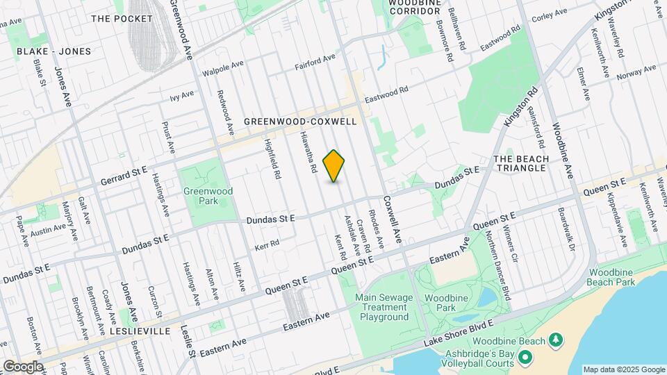 130 Ashdale Ave Map and Location Details