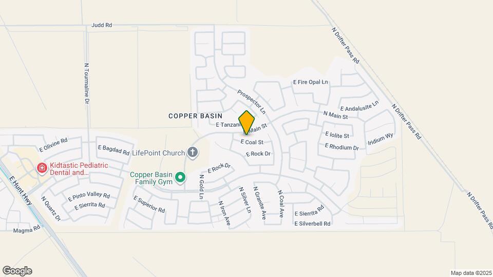 4196 E Coal St Mapa y Detalles de la Ubicación