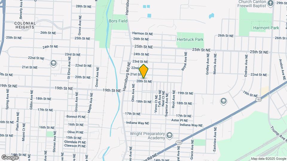 2201 20th St NE Map and Location Details
