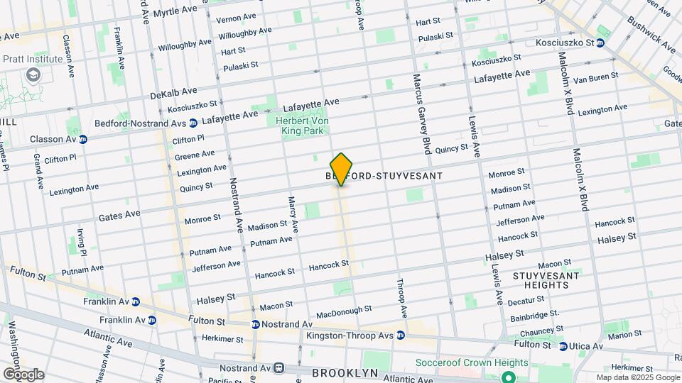 333 Tompkins Avenue Mapa y Detalles de la Ubicación
