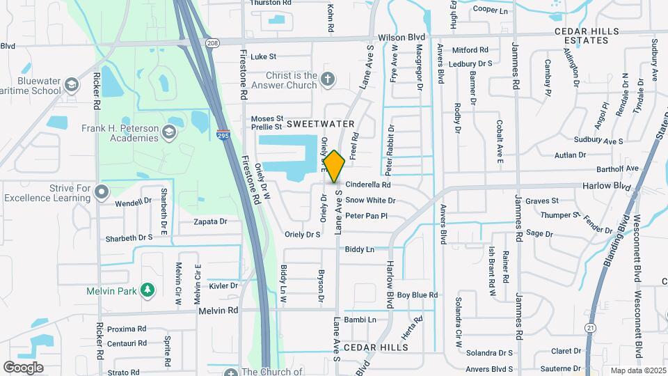 4124 Lane Ave S Map and Location Details