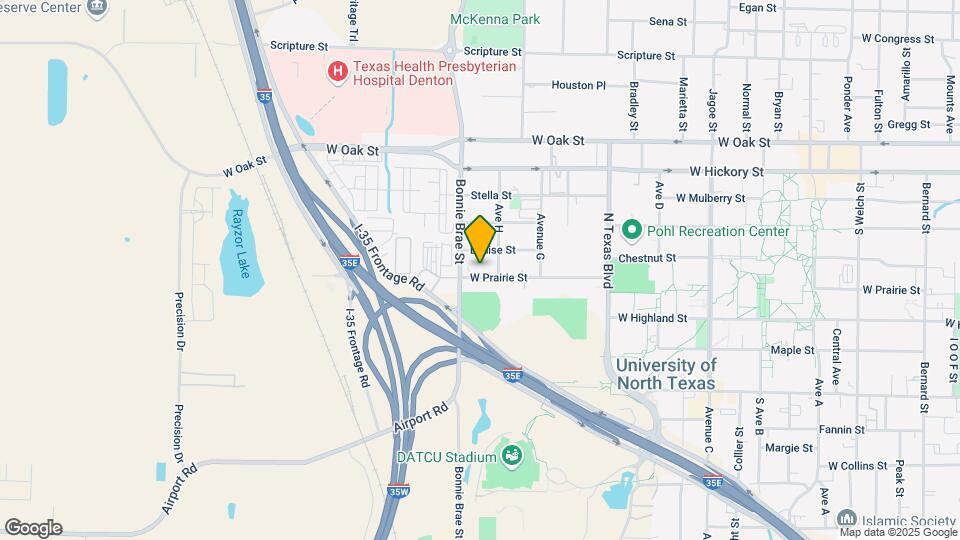 2520 W Prairie St Map and Location Details