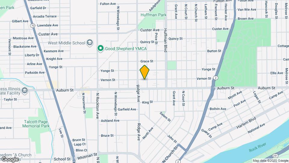 1520 Bruner St Map and Location Details