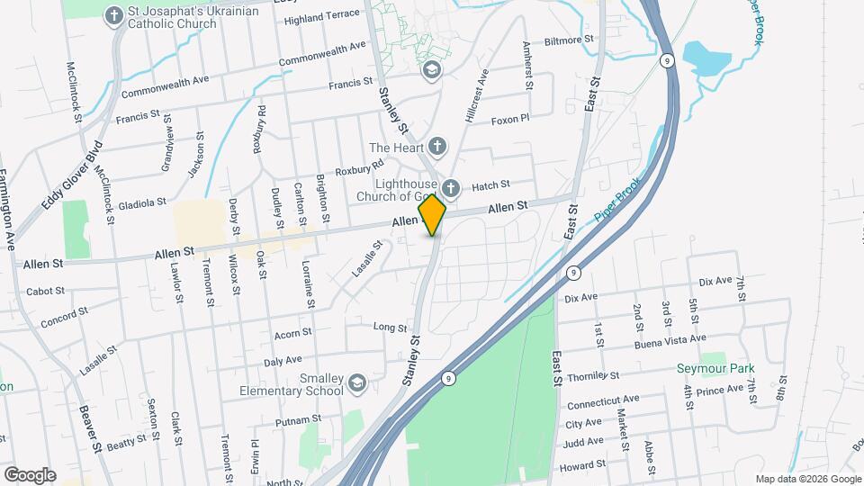 1310 Stanley St, Unit 3 rd floor Map and Location Details