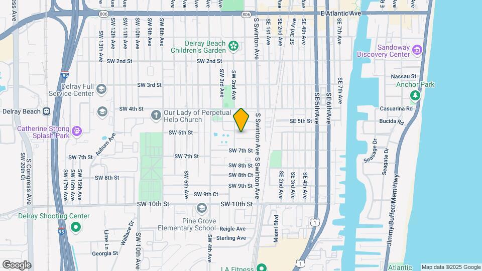 115 SW 6th St Map and Location Details