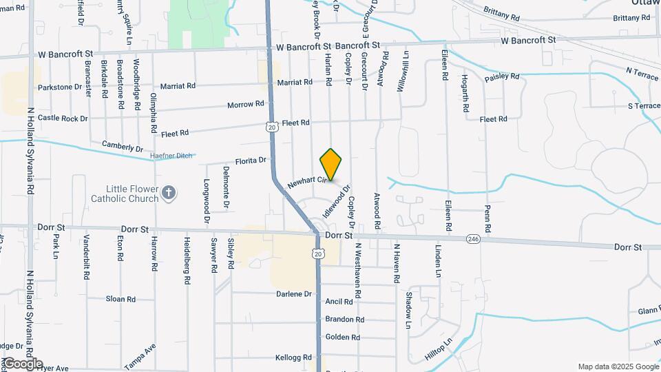 5123 Newhart Cir Map and Location Details