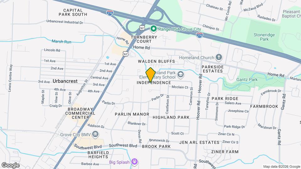 2755 Independence Way Map and Location Details