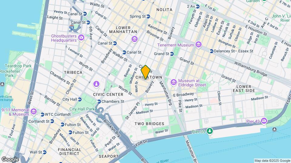 50 Bayard St Map and Location Details