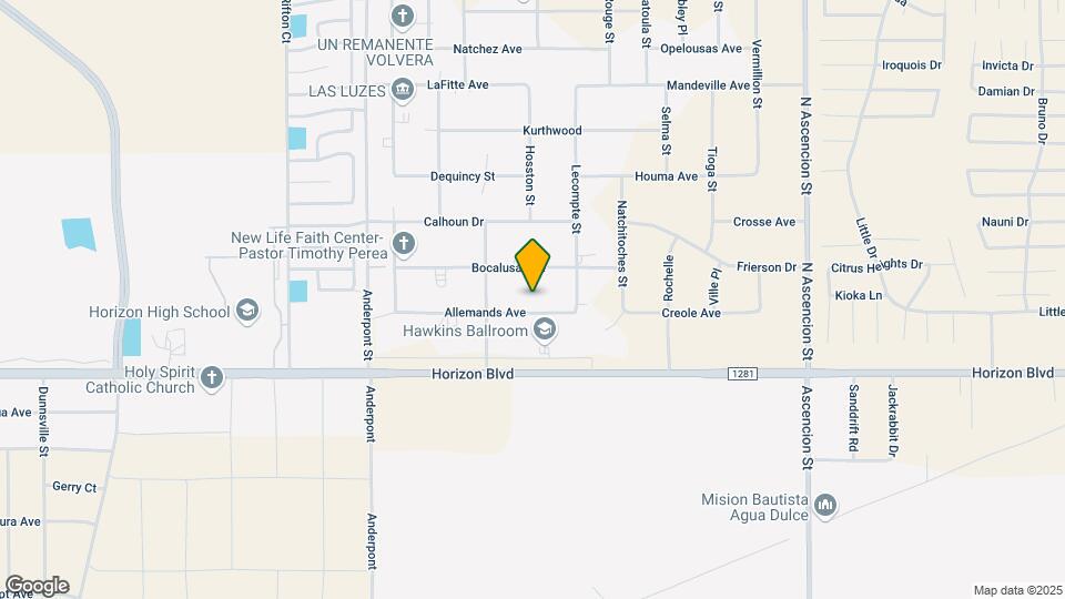 14831 Allemands Ave Map and Location Details