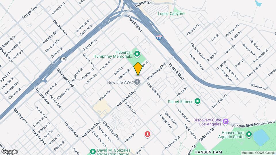 11533 Dronfield Ave Map and Location Details