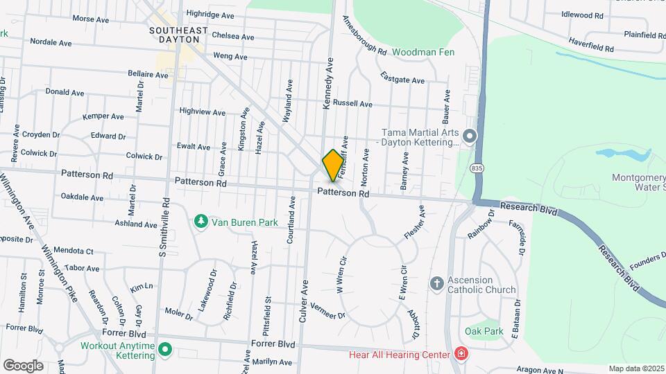 1635 Watervliet Ave Map and Location Details