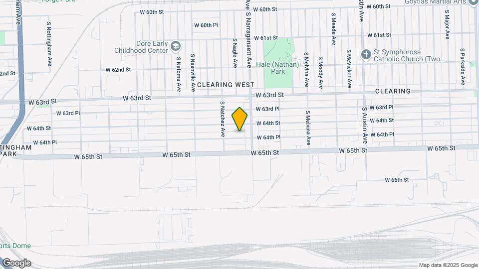 6424 W 64th Pl Mapa y Detalles de la Ubicación