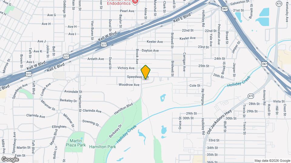 2612 Fairway Dr Map and Location Details