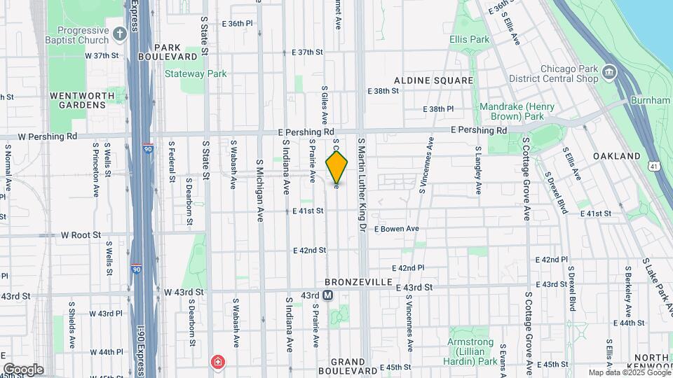 4024 S Calumet Ave Map and Location Details