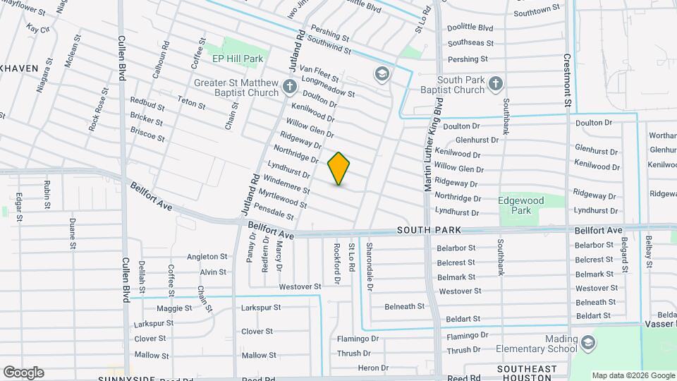 5402 Lyndhurst Dr Map and Location Details