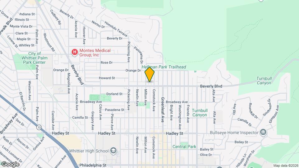 12813 Beverly Blvd, Unit Beverly Mapa y Detalles de la Ubicación