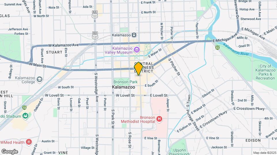 154 S Kalamazoo Mall Map and Location Details