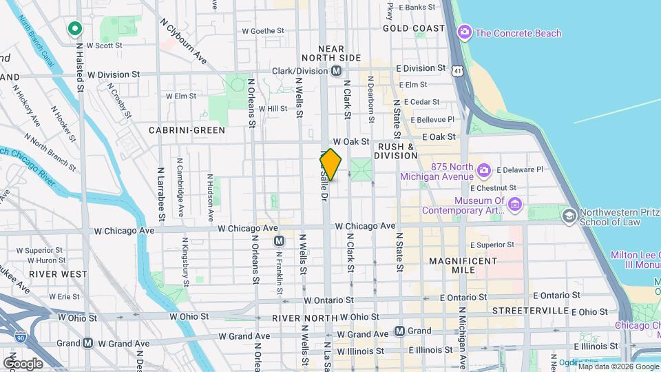 865 N La Salle Dr, Unit 856 N Lasalle Map and Location Details