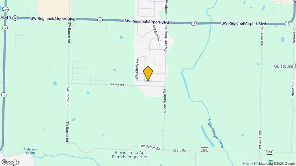 6301 SW Meadow Well Ave Map and Location Details