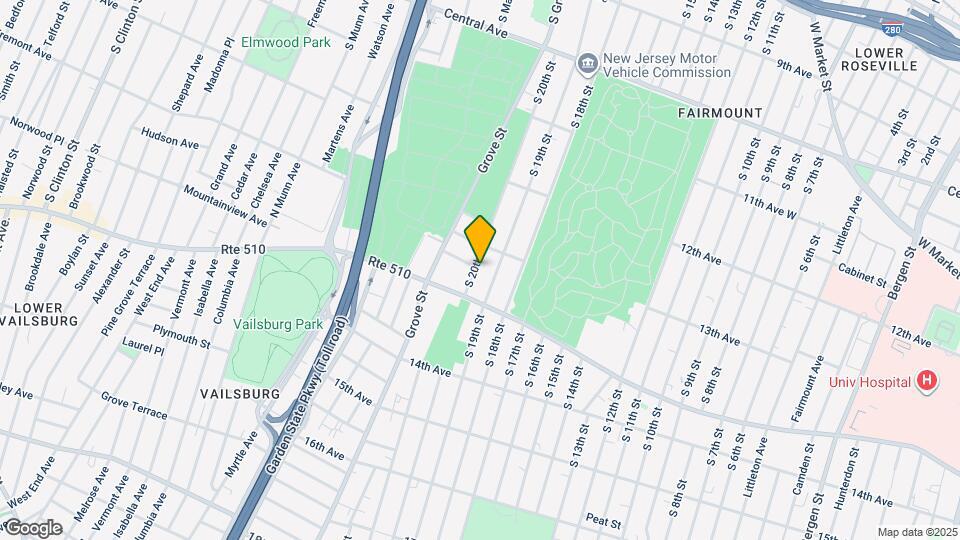 376 S 20th St, Unit 7 Mapa y Detalles de la Ubicación