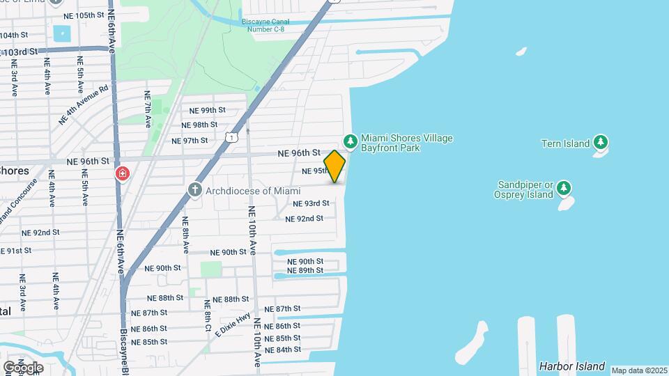 1284 NE 94th St Map and Location Details