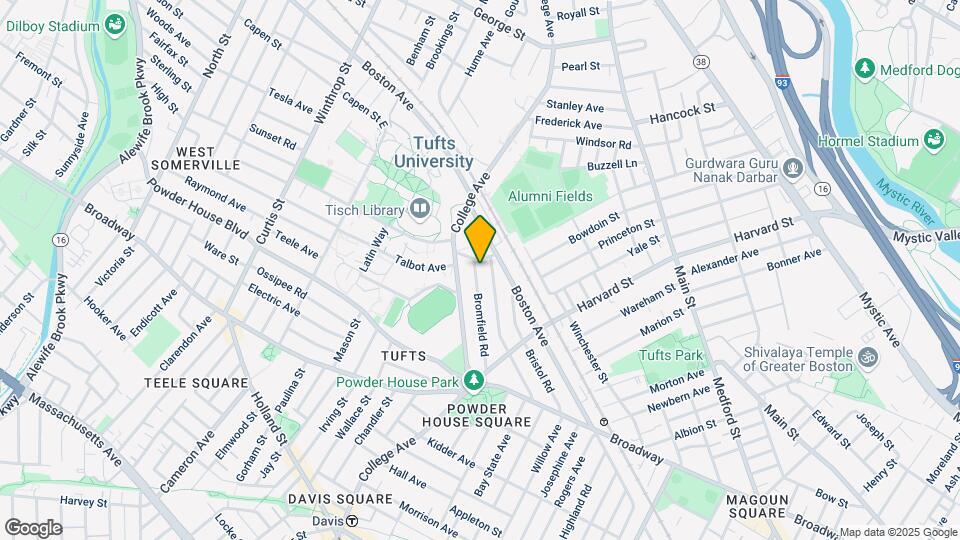 105 Bromfield Rd, Unit 2 Map and Location Details
