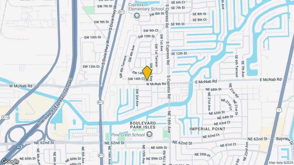 231 SW 15th St Map and Location Details