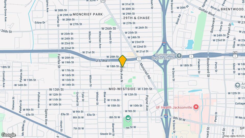2715 Myrtle Ave N Map and Location Details