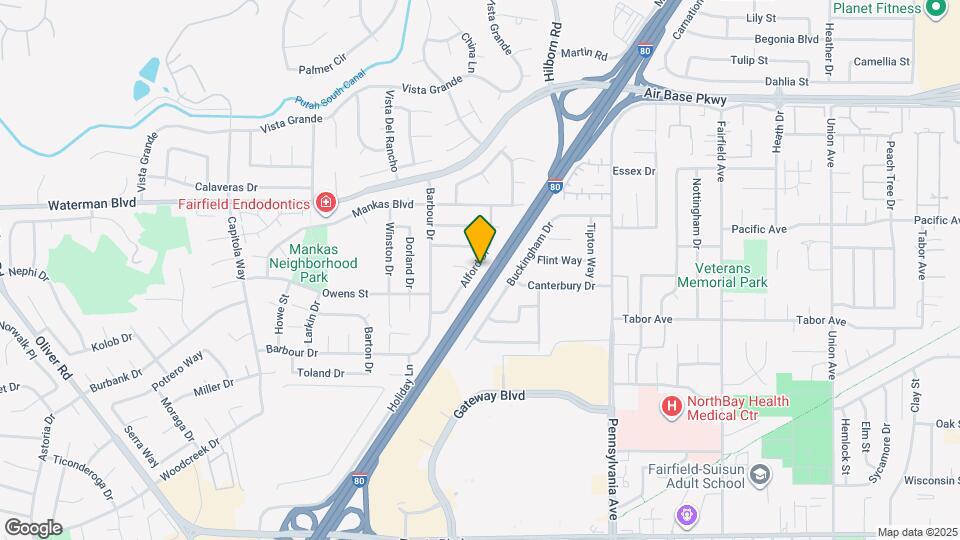 1800 Alford Dr Map and Location Details