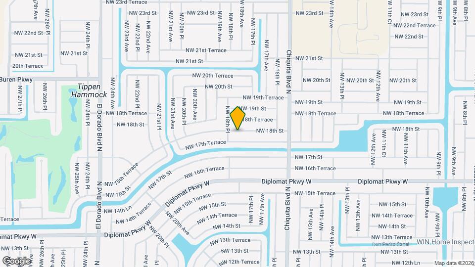 1734 NW 18th St Map and Location Details
