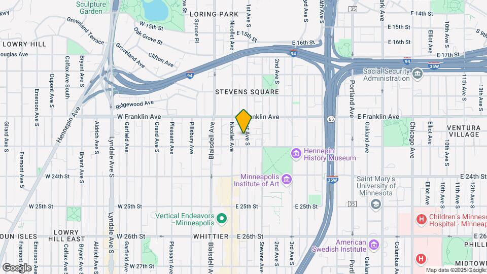 2110 1st Ave S Map and Location Details