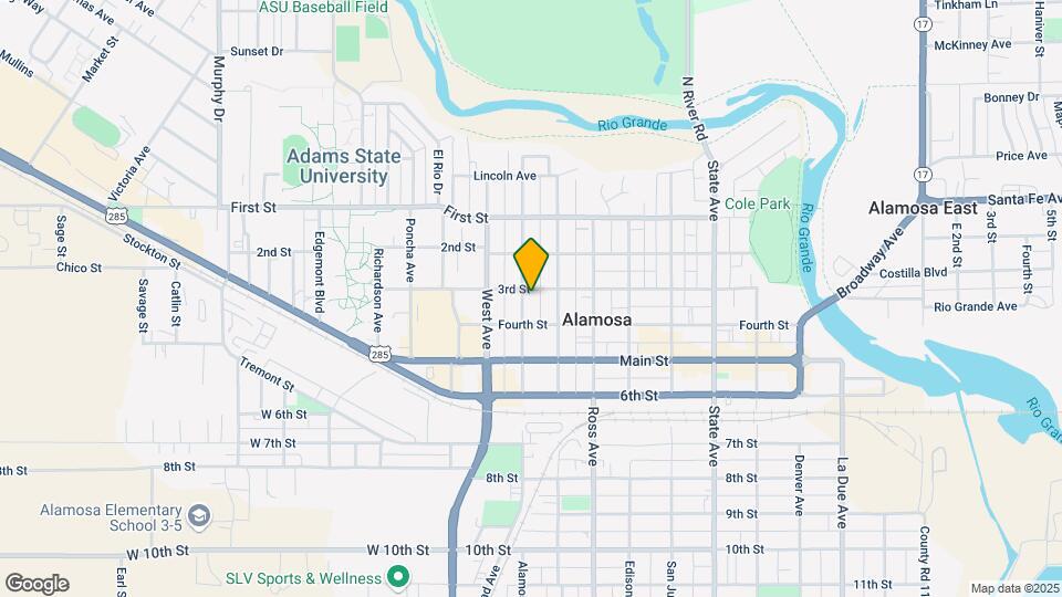 304 Alamosa Ave Map and Location Details