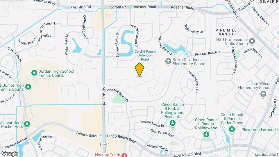 27163 Danbridge Gulch Ln Map and Location Details