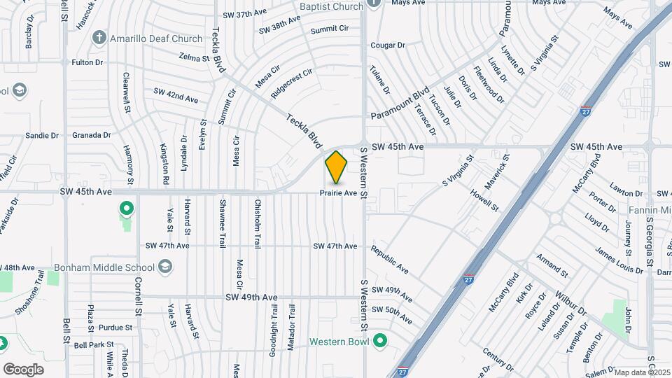 4300 Prairie Ave Map and Location Details
