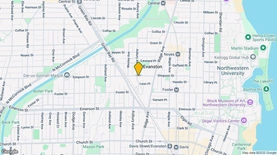 2047 Asbury Ave Mapa y Detalles de la Ubicación