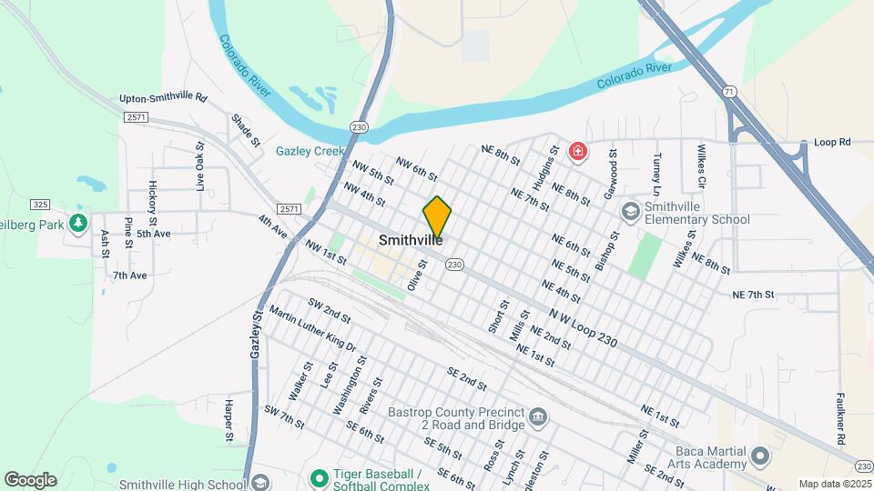 302 Olive St Map and Location Details