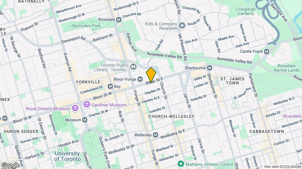 85-985 Bloor St E Map and Location Details