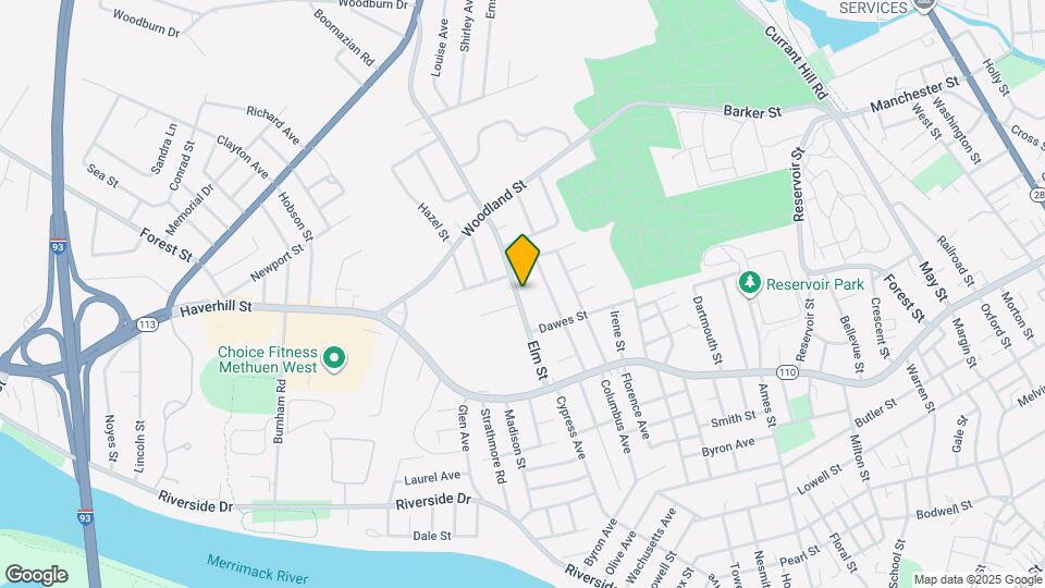 27 Elm St, Unit #1 Map and Location Details