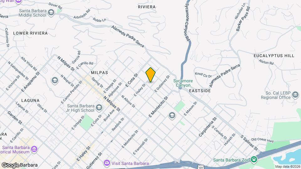 1205 Blanchard St Mapa y Detalles de la Ubicación