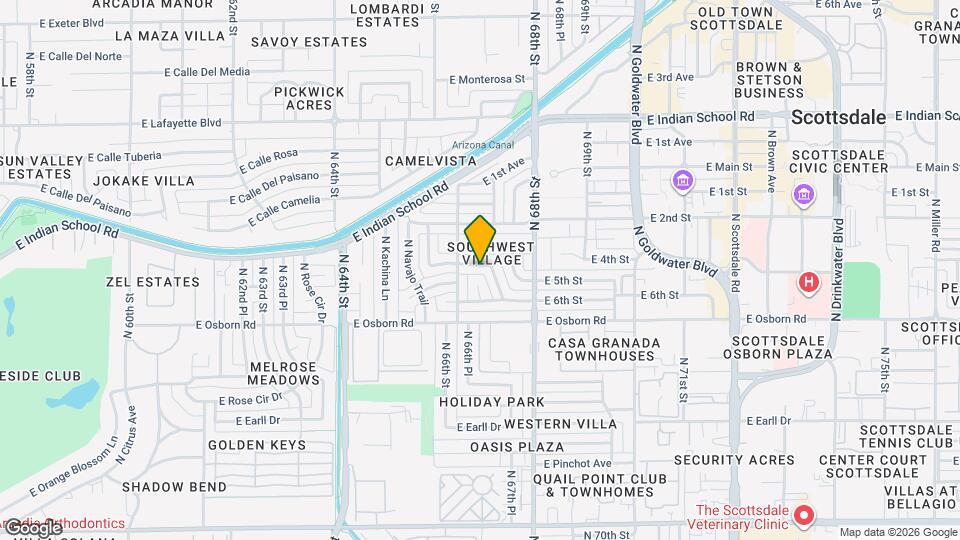 6621 E 4th St Map and Location Details