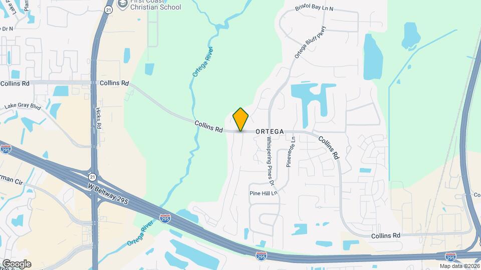 8206 Halls Hammock Ct Map and Location Details