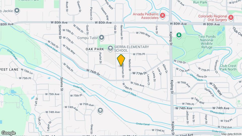 7687 Newman St Map and Location Details