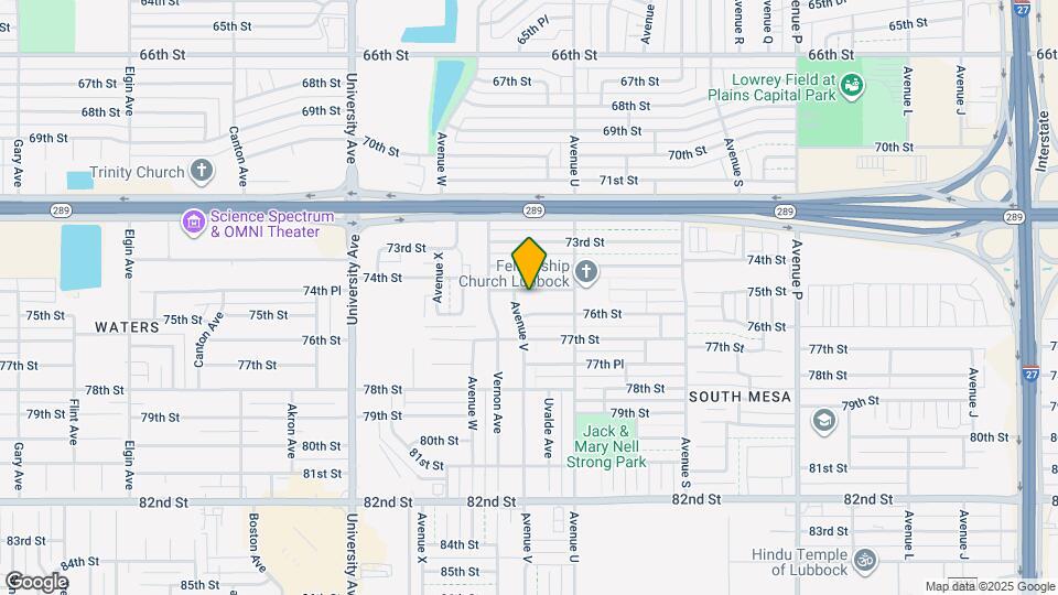 2117 75th St Map and Location Details