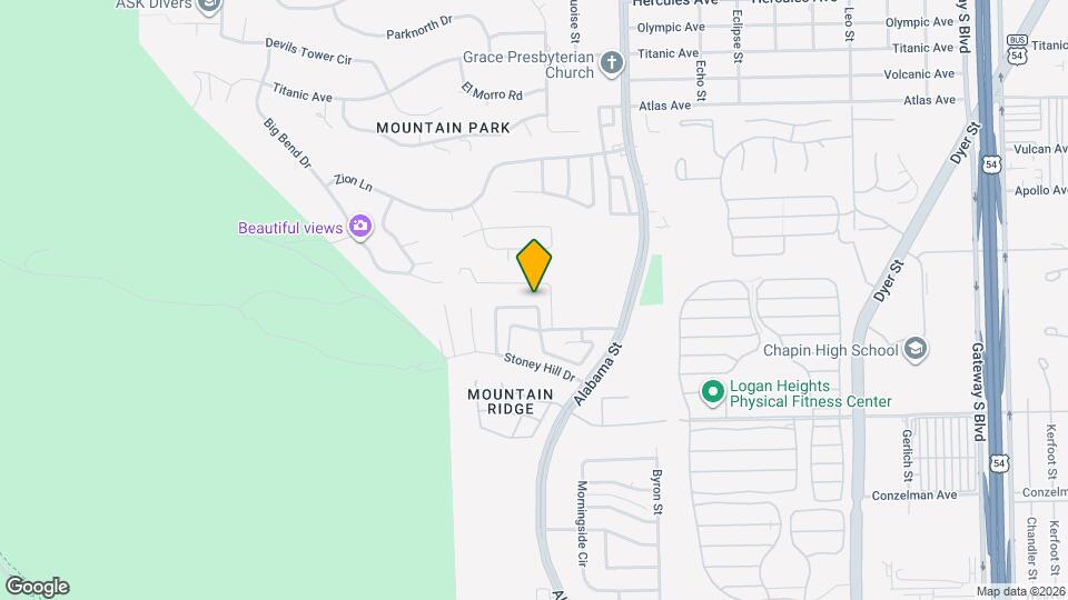 7481 Umbria Dr Map and Location Details