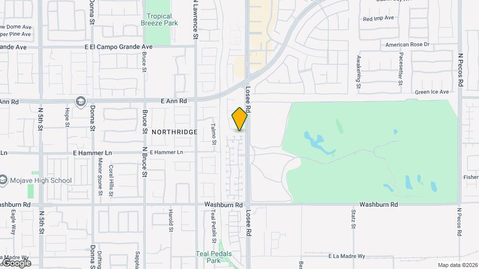 2412 Briggsdale Avenue Map and Location Details